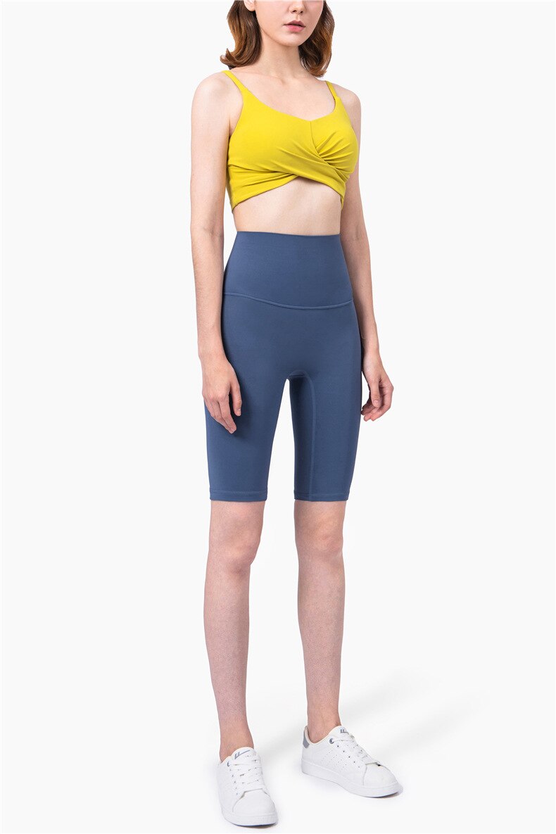 Gym Yoga Short Leggings Seamless Biker Shorts Fitness Solid Training Workout Dance Push Up Short Pants Casual Jogging Shorts | Vimost Shop.