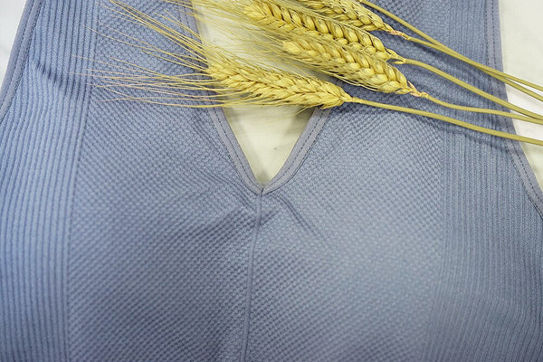 Seamless Solid Sports Gym Bra Crop Top Push Up Workout Beauty Back Top Shockproof Training Fitness Running Vest Shirt | Vimost Shop.