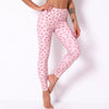 Seamless Christmas Print High Elastics Yoga Pants High Waist Hips Lifting Gym Fitness Female Sports Breathable Jogging Pants | Vimost Shop.