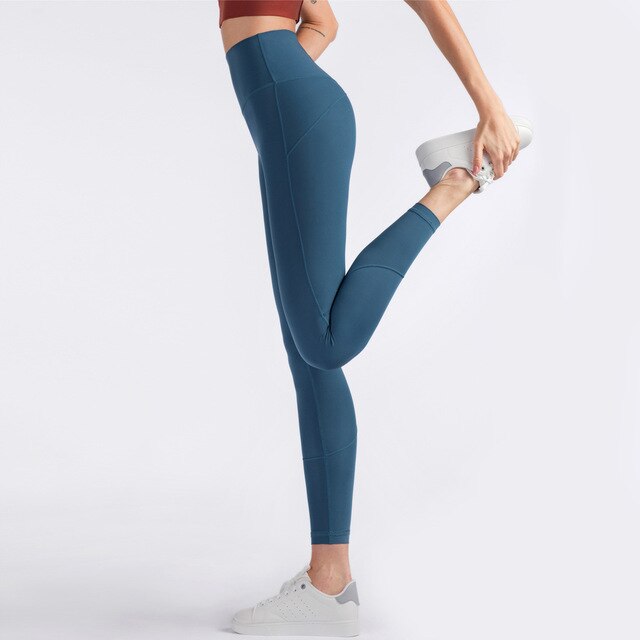 Yoga Leggings Peach Exaggerates Hips High-waisted Tights Moisture Wicking Quick-Drying Running Gymnastic Pants Jogging | Vimost Shop.