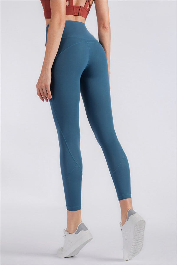 Yoga Leggings Peach Exaggerates Hips High-waisted Tights Moisture Wicking Quick-Drying Running Gymnastic Pants Jogging | Vimost Shop.