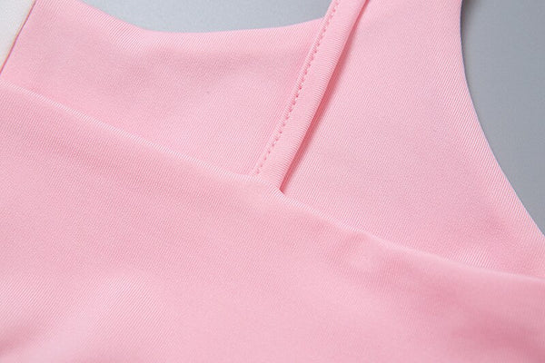 Seamless Patchwork Yoga Tracksuit Set Women Gym Clothing Sleeves Crop Top Shorts Sexy Fitness Sportswear Running Workout Suit | Vimost Shop.