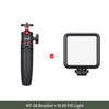 MT-08 DSLR SLR Phone Vlog tripod Cold Shoe Phone Mount Holder for Microphone LED Light Mini Tripod for Sony A6400 A6300 | Vimost Shop.