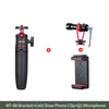 MT-08 DSLR SLR Phone Vlog tripod Cold Shoe Phone Mount Holder for Microphone LED Light Mini Tripod for Sony A6400 A6300 | Vimost Shop.
