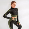 Yoga-Top Vital Seamless Yoga Shirt Women Fitness Zipper Long Sleeve Workout Tops Gym Clothes Sportswear Running T-Shirts