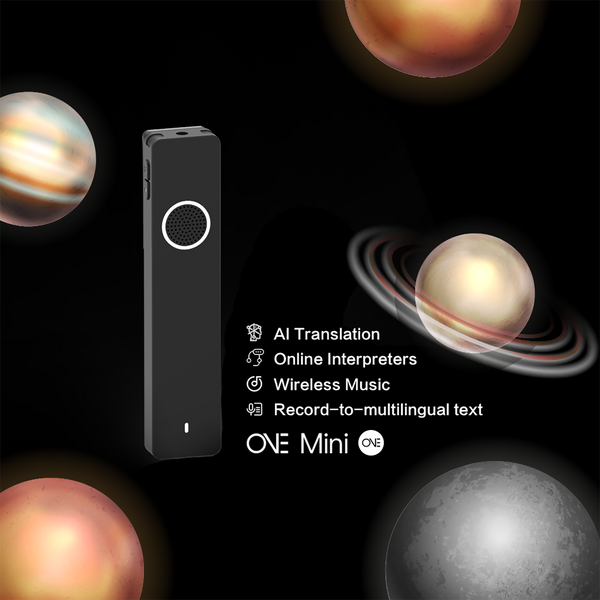 Mini Digital Voice Recorder Translator Real-time Transcription&Translation with Playback for Lectures Meetings Interviews туризм | Vimost Shop.