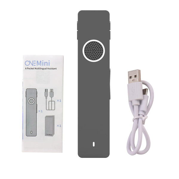 Mini Digital Voice Recorder Translator Real-time Transcription&Translation with Playback for Lectures Meetings Interviews туризм | Vimost Shop.