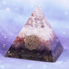 Orgone Pyramid Energy Generator With Aluminium Scrap Strawberry Crystal Healing Transport Feng Shui Goods Of Furniture Orgonite | Vimost Shop.