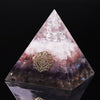 Orgone Pyramid Energy Generator With Aluminium Scrap Strawberry Crystal Healing Transport Feng Shui Goods Of Furniture Orgonite | Vimost Shop.