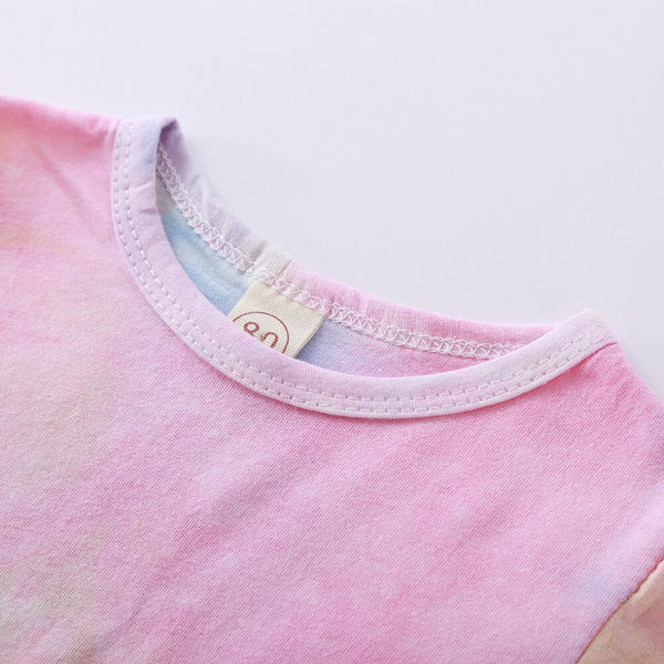 Winter Long Sleeve Baby Girls Clothes 2020 Fashion Sport Girls Tie dye Kids Clothes Set 2Piece Top+trousers Toddler Clothing D30 | Vimost Shop.