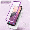 For Samsung Galaxy A10e Case Cosmo Full-Body Glitter Marble Bumper Case with Built-in Screen Protector | Vimost Shop.