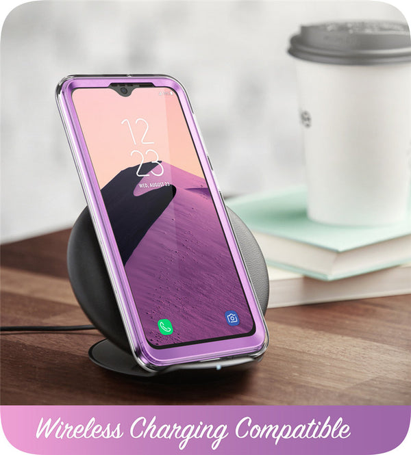 For Samsung Galaxy A10e Case Cosmo Full-Body Glitter Marble Bumper Case with Built-in Screen Protector | Vimost Shop.