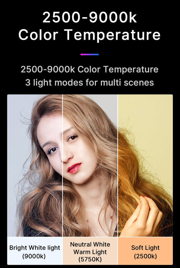 Mini RGB LED Video Light 2700K-9000K On Camera Fill Light Photography Lighting Pocket Live Tiktok Vlog Light lamp | Vimost Shop.