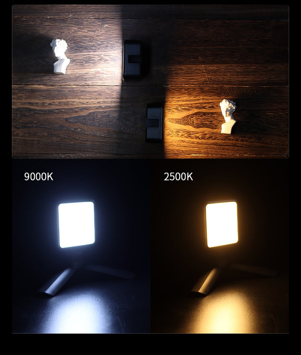Mini RGB LED Video Light 2700K-9000K On Camera Fill Light Photography Lighting Pocket Live Tiktok Vlog Light lamp | Vimost Shop.