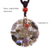 Labradorite Orgonite Pendant Natural Crystal Stone Energy Orgone Emf Protection Healing Jewelry Necklace Meditation Gift | Vimost Shop.