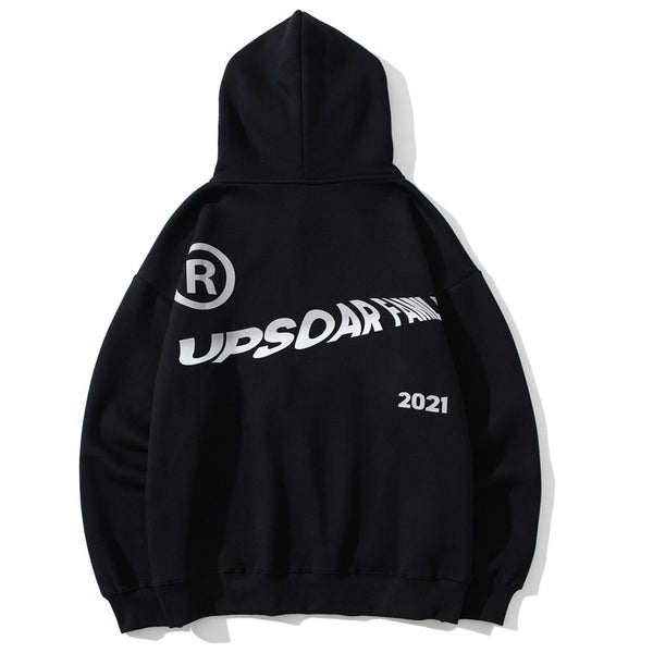 Hoodies Men Hip Hop Graffiti Letter Print Hooded Streetwear Winter Casual Plus Velvet Warm High Street Couple Pullover