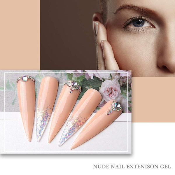 Poly Nail Extension Gel, 50ML Nude Nature Day-dream Builder Gel Poly Extension Gel Trendy | Vimost Shop.