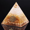 Orgone Pyramid topaz Gather wealth For Orgonite Enhance Charm Value Energy Generator Chakra Healing Protection And Meditation | Vimost Shop.