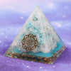 Reiki Crystals Orgone Pyramid Turquoises Energy Generator For Emf Protection For Yoga Mediation And Chakra Healing | Vimost Shop.
