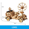 ROKR DIY 3D Wooden Puzzle Gear Model Building Kit Toys Gift for Children Teens | Vimost Shop.