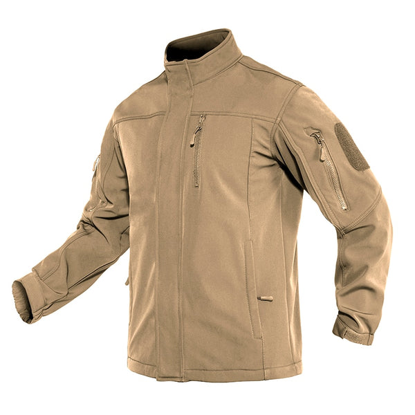 Soft shell Tactical  Jacket Mens Warm Military Waterproof Fleece  Jacket Windproof Multi-pockets Hunting Jacket Coat | Vimost Shop.