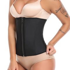 Women Waist Trainer Corset Slimming Body Shaper Trimmer Belt Latex Sauna Sweat Girdle Weight Loss Shapewear Fat Burning Cinchers