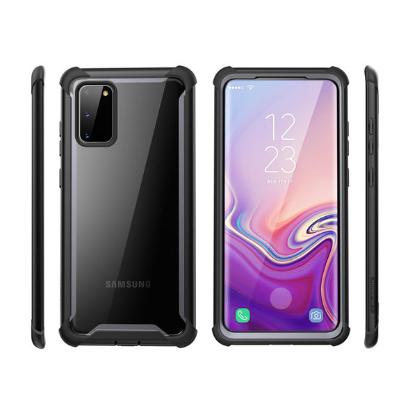 For Samsung Galaxy S20 5G Case (2020 Release) Ares Full-Body Rugged Clear Bumper Cover WITH Built-in Screen Protector | Vimost Shop.
