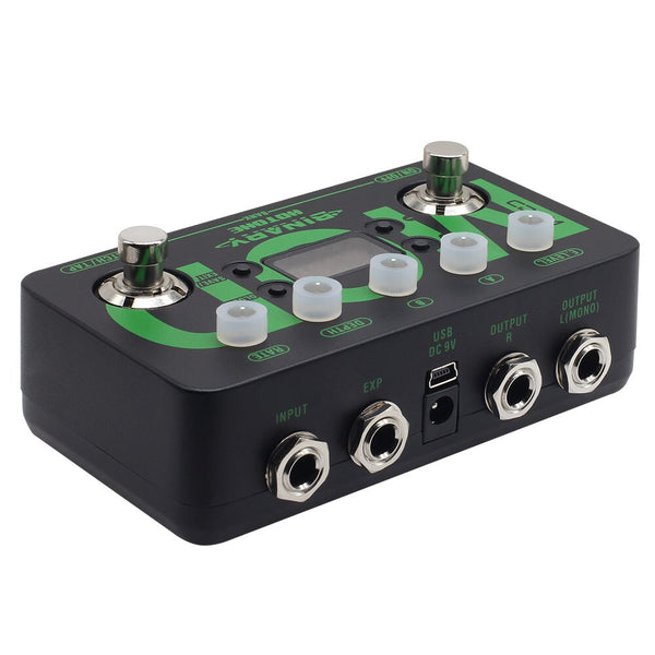 Hotone Binary Mod Multi-Mode Chorus Flanger Tremolo Phaser Rotary Vibe Wah Tap Tempo Modulation Guitar Bass Effects Pedal BME-1 | Vimost Shop.