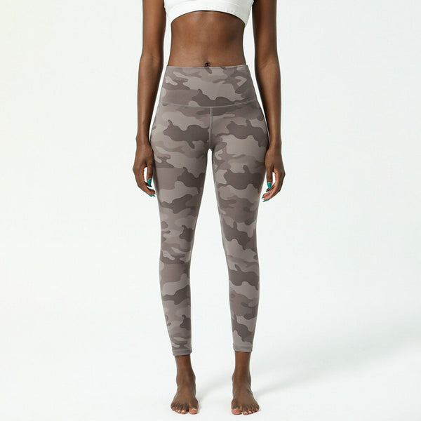 Four Ways Stretchy Yoga Pants Sport Gym Legging Women Naked Feel Exercise Fitness Workout Leggings 7/8 Length