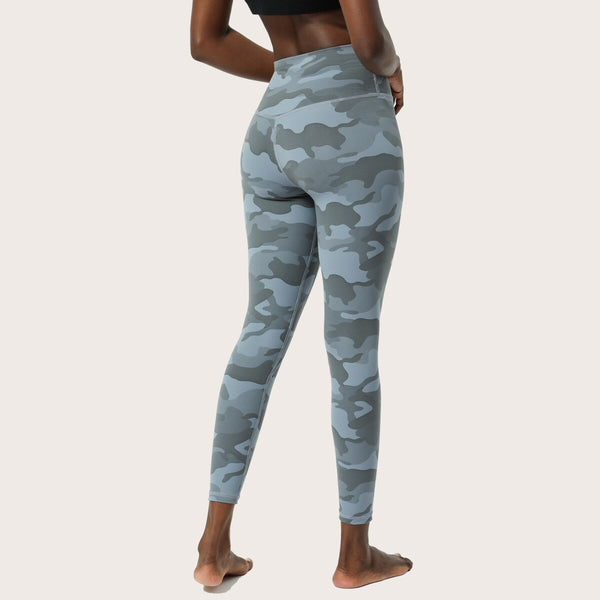 Four Ways Stretchy Yoga Pants Sport Gym Legging Women Naked Feel Exercise Fitness Workout Leggings 7/8 Length