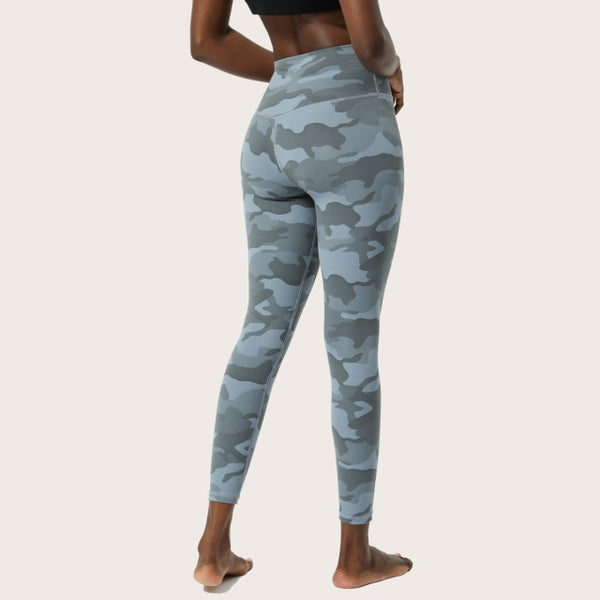 Four Ways Stretchy Yoga Pants Sport Gym Legging Women Naked Feel Exercise Fitness Workout Leggings 7/8 Length