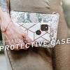 For Google Pixel 4A 5G Case 6.2 inch (2020) Cosmo Full-Body Marble Glitter Case Cover WITH Built-in Screen Protector | Vimost Shop.