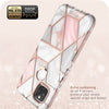 For Google Pixel 4A 5G Case 6.2 inch (2020) Cosmo Full-Body Marble Glitter Case Cover WITH Built-in Screen Protector | Vimost Shop.