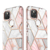 For Google Pixel 4A 5G Case 6.2 inch (2020) Cosmo Full-Body Marble Glitter Case Cover WITH Built-in Screen Protector | Vimost Shop.