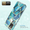 For Google Pixel 4A 5G Case 6.2 inch (2020) Cosmo Full-Body Marble Glitter Case Cover WITH Built-in Screen Protector | Vimost Shop.