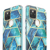 For Google Pixel 4A 5G Case 6.2 inch (2020) Cosmo Full-Body Marble Glitter Case Cover WITH Built-in Screen Protector | Vimost Shop.