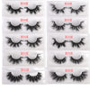 25 MM Lashes Wholesale 30/50/100 Pairs 3D Mink Eye Lashes With Tray No Box  Natural/Thick Long False Eyelashes  Makeup | Vimost Shop.