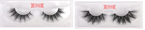 25 MM Lashes Wholesale 30/50/100 Pairs 3D Mink Eye Lashes With Tray No Box  Natural/Thick Long False Eyelashes  Makeup | Vimost Shop.
