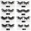 25 MM Lashes Wholesale 30/50/100 Pairs 3D Mink Eye Lashes With Tray No Box  Natural/Thick Long False Eyelashes  Makeup | Vimost Shop.