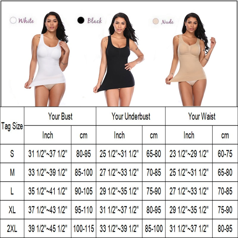 Tank Tops for Women with Built in Bra Shelf Bra Casual Wide Strap Basic Camisole Sleeveless Top Shaper with Removable Bra | Vimost Shop.