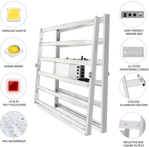 FC 4800 Samsung LM301B Full Spectrum LED Grow Lights Strip Grow Tent Hydroponics Veg and Flower | Vimost Shop.