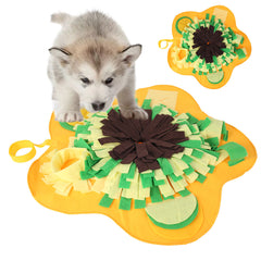 Snuffle Mat Pet Dog Feeding Mat Durable Interactive Slow Food Training Toys Nosework Activity Blanket  Natural Foraging Skills
