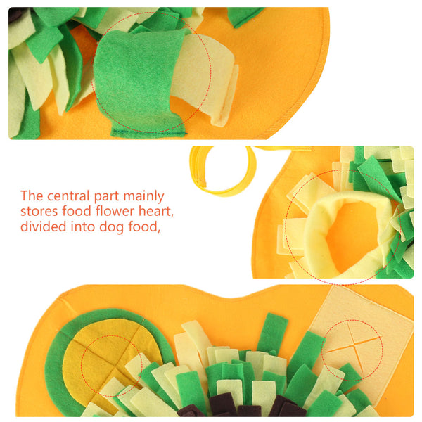 Snuffle Mat Pet Dog Feeding Mat Durable Interactive Slow Food Training Toys Nosework Activity Blanket  Natural Foraging Skills | Vimost Shop.
