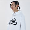 Men Hit Color Letter Patch Diamonds Hoodies Sweatshirt Men Big Pocket Casual Pullover High Street Couple Streetwear Men