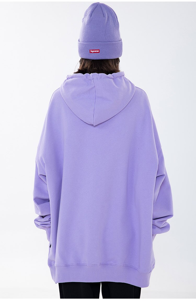 Men Hit Color Letter Patch Diamonds Hoodies Sweatshirt Men Big Pocket Casual Pullover High Street Couple Streetwear Men