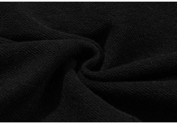 Men Hit Color Letter Patch Diamonds Hoodies Sweatshirt Men Big Pocket Casual Pullover High Street Couple Streetwear Men