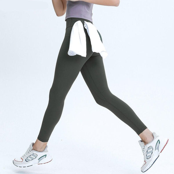 Naked Feel Sport Training Legging Yoga Pants Women Buttery Soft Exercise Workout Gym Fitness Tights 24”