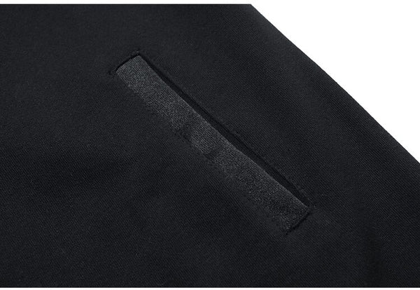 Patchwork Color Zipper Distressed Hoodie Men Casual Cozy Hooded Coats Harajuku High Street Sweatshirt Spring Streetwear