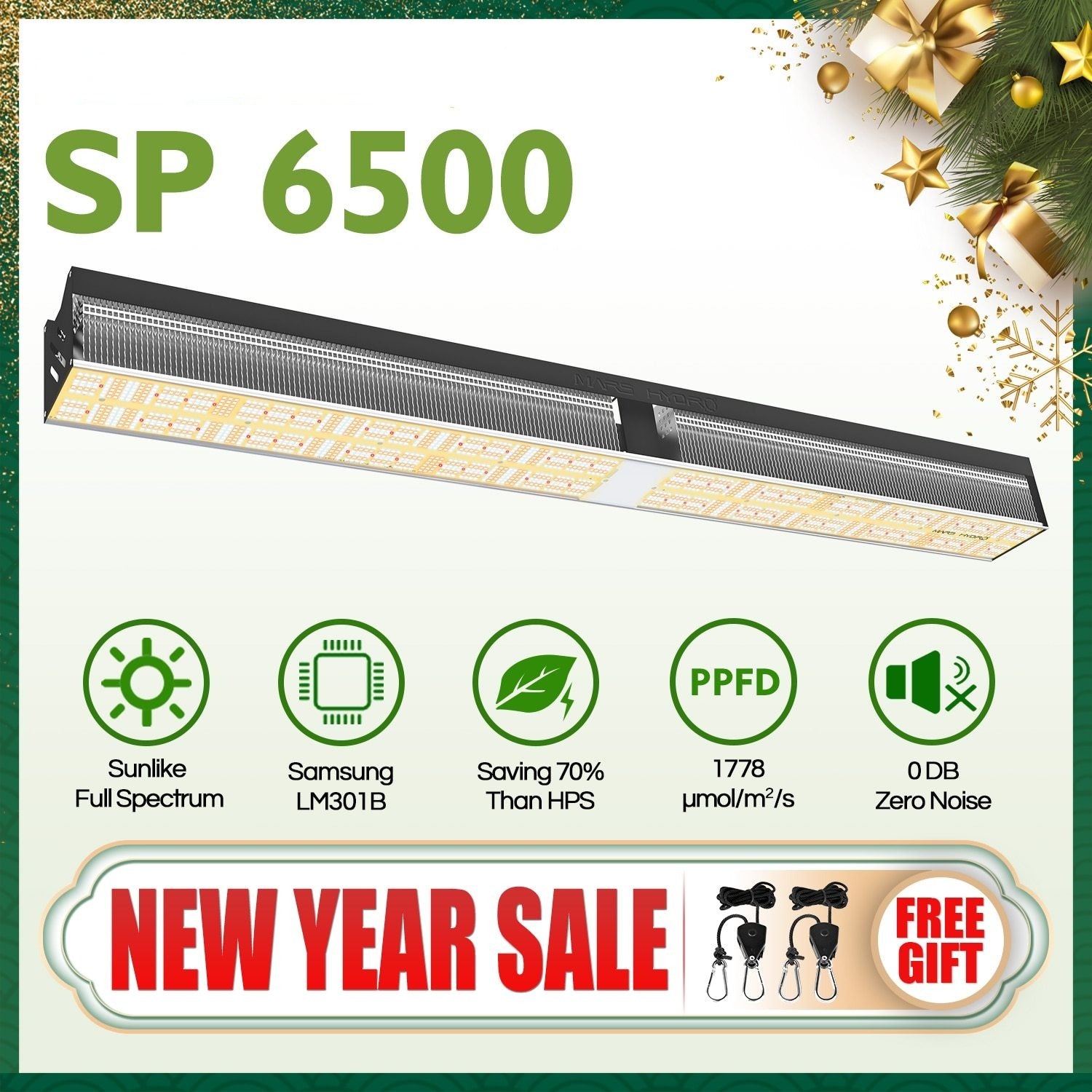 SP 6500 LED Grow Light Samsung LM301B OsramLED Chips Indoor Plants for Veg Flower Commercial Growing | Vimost Shop.