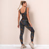 Seamless Tie Dye Yoga Suit GYM Sporty Fitness Two Piece Set Running Sports Jogging Tracksuit Bra Top Leggings Workout Wear | Vimost Shop.